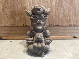 Pre-columbian Figure Maya Aztec Clay Statue Inca Figurine Ancient Effigy - Etsy New Zealand