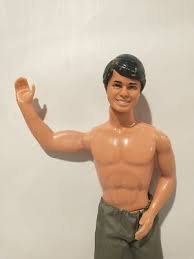 Rare Unique Wavy Vintage 1968 Mattel KEN DOLL Brune Barbie 12" Articulated | eBay