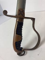 Antique 27" Steel Military Sword With Sheath. Unknown Origin. - Etsy