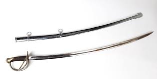 Sold at Auction: AMERICAN CIVIL WAR SWORD W/SCABBARD, M1860 ...