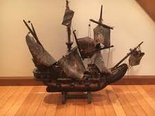 Leather Primary Antique Model Ships for sale | eBay