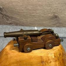 Vintage Wood Cannon - Etsy UK