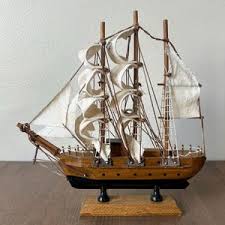 Vintage Model Ship - Etsy