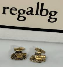 Vintage Antique Pickup Cuff Links Ford Commemorative Model T ...