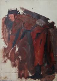 Sketch. Antique Oil Painting Original of Socialist Realism Soviet Art Ukrainian Artist Gribok D.K. 39-28 Cm Oil on Cardboard 1970s - Etsy