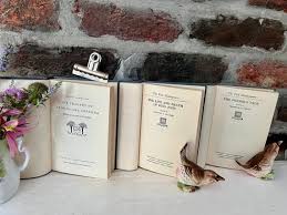 Vintage Shakespeare Book Stack: Yale Editions, Decorative Blue Books - Etsy