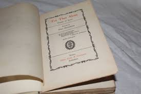 For Thee Alone Poems of Love by Grace Hartshorne 1899 ...