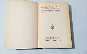 The Light of Asia by Sir Edwin Arnold | eBay