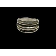 Sterling | Jewelry | Vintage Sterling Silver Modernist Puffy ...