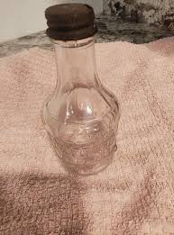 Vintage Glass Morgen David 4oz Wine Bottle Bars Collections 5inch | eBay