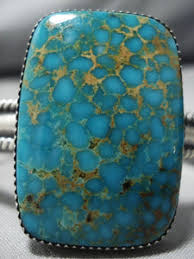 Huge!! Intense Spiderweb Turquoise Vintage Native American ...