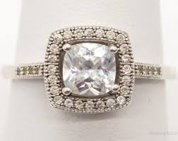 Vintage IBB Cubic Zirconia Sterling Silver Ring - Size 8.75 - Etsy