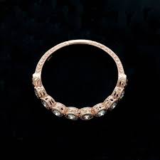 Buy Hand Engraved Bezel Diamond Band, Hand Engraved Half Way Wedding Ring, Vintage Replica Band, Milgrain Sculpted 14K Gold 3mm Band, Online in India - Etsy