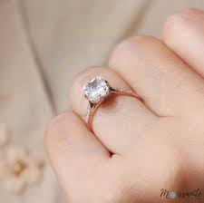 2CT Radiant Cut Hidden Halo Engagement Ring Radiant Cut ...