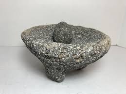Vintage Lava Rock Mortar and Pestle 7.25” | eBay