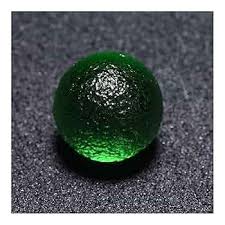 PEKMAR Very Beautiful Green Gem Moldavite Czech Meteorite Impact Glass Sphere Ball Stone Crystals Bead Decor (Color : Czech Meteorite) : Home & Kitchen - Amazon.com