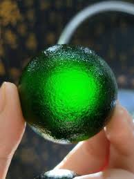 Natural Magic Green Moldavite Czech Meteorite Impact Glass Sphere Ball Natural Rough Stone Crystal Stone Ball 1pcs : Amazon.ca: Health & Personal Care