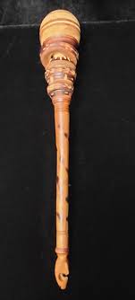 Vintage Carved Wooden Molinillo Whisk Batidor (c. 1960s ...