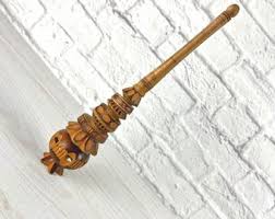 Vintage Mexican Molinillo Wooden Whisk Hand Carved Cocoa ...
