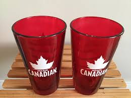 Molson Set of 2 Beer Glasses, Collectible Barware, Pint ...