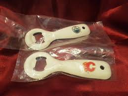 Buy Bottle Opener Flames and Oilers - Vintage - Sealed ...