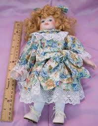 Caucasian Doll . Porcelain with clothes. TAG NO. 15 | eBay