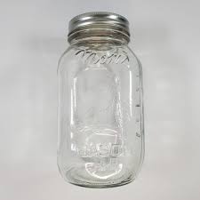 VINTAGE MOM'S MASON Canning JAR QUART CLEAR GLASS HOME PRODUCTS COLUMBUS OHIO | eBay