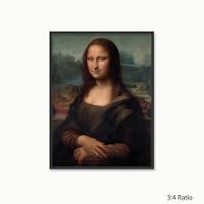 Mona Lisa Print: Leonardo Da Vinci Famous Painting ...