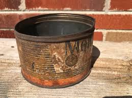 VINTAGE MONARCH COFFEE TIN / CAN ~ 1 LB POUND ~ Pierced Bottom | eBay