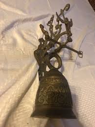 Vintage Solid Brass Bell Ringing w/Angle 17” X 7-1/4” X 8-1 ...