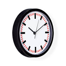 Amazon.com: CafePress German Train Station Clock 10" Wall ...