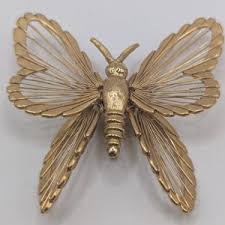 Wire Work Butterfly Pin - Etsy Canada