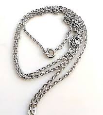 Sterling Silver CROSS Pendant w/Chain.15gr.Vintage New in Box | eBay