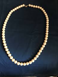 Richelieu VINTAGE PEARL NECKLACE 14' | eBay