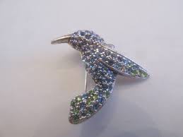 Stunning Monet Signed Vintage Aurora Borealis Rhinestone ...