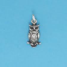 Great Horned Owl Charm | Bird Jewelry | CharmWorks