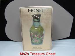 MONET "GREEN BUTTERFLY BOTTLE " Collectible Perfume Bottle w ...