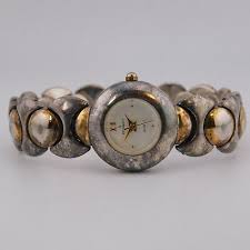 PEUGEOT Two Tone Quartz Analog Women's Watch Sz. 6 3/4" New ...