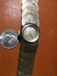 Vintage Bulova ladies Watch, Runs. Band marked 1/20 12K Gold ...