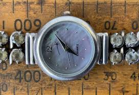 Vintage Solid Sterling Silver Quartz Wrist Watch - Etsy