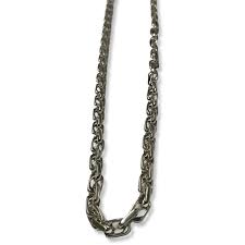 Rocker Solid Sterling Silver Chain-Chains-AJT Jewellery
