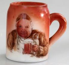 Rare Antique Handel Glass Match Holder Strike Hand Painted - Etsy