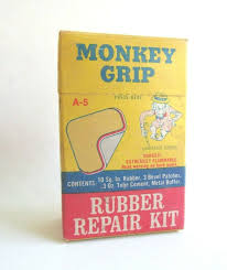 Vintage MONKEY GRIP A-5 Rubber Repair Kit, Partial Contents ...