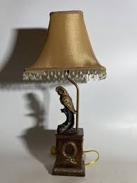 Parrot/Parakeet Figural Table lamp 24” | eBay
