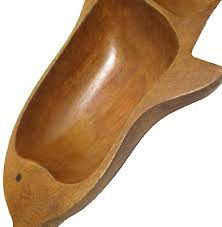 Kamani Woods Dolphin Serving Bowl Dish Philippines 2-Divided Sections 12x6 EUC | eBay