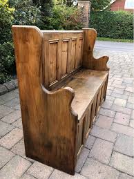 MONKS BENCH. STORAGE PEW. PINE SETTLE. Delivery possible ...