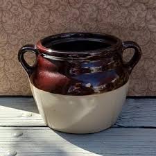 Monmouth Pottery Bean Crock - Etsy