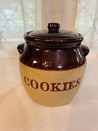 Vintage Monmouth Cookie Jar With Maple Leaf - Etsy