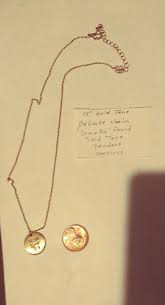 Modern" Dream Big" engraved on gold tone round pendant 18"necklace | eBay