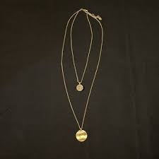 Jade & Jasper Brand Signed Goldtone Delicate Double Strand Necklace 15.5 Inches | eBay